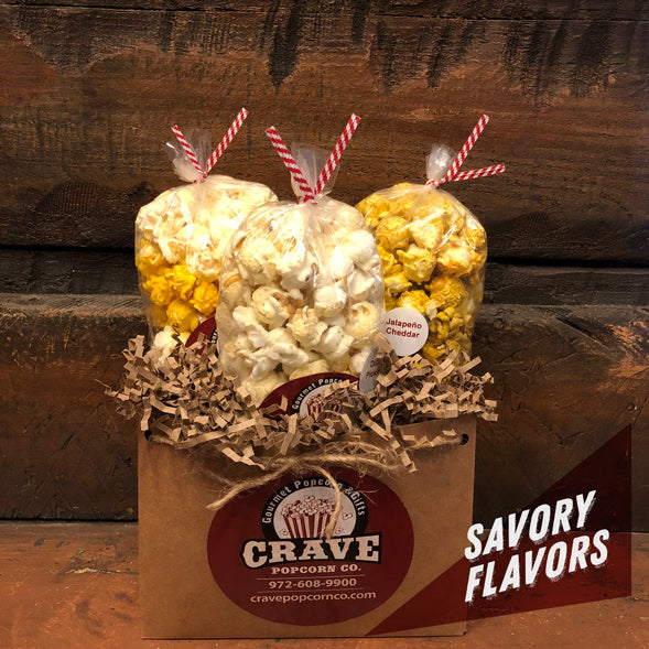 Savory Gift Box - Crave Popcorn Company