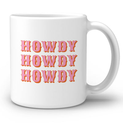 Pink Howdy Mug