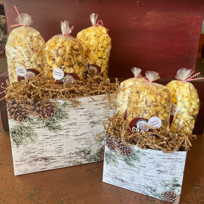 Pinecone Holiday Gift Box